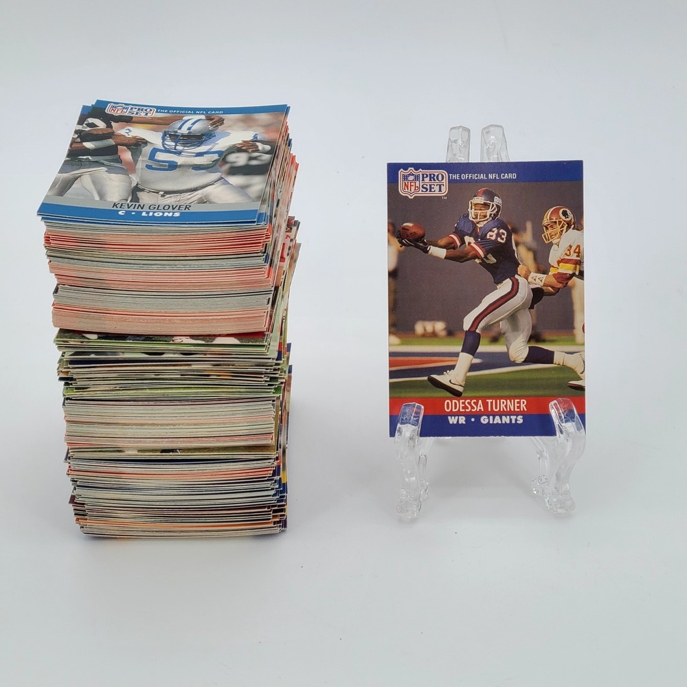 Pro Set 1990 NFL Football Cards Lot, 300+ cards, Rookies, ECT